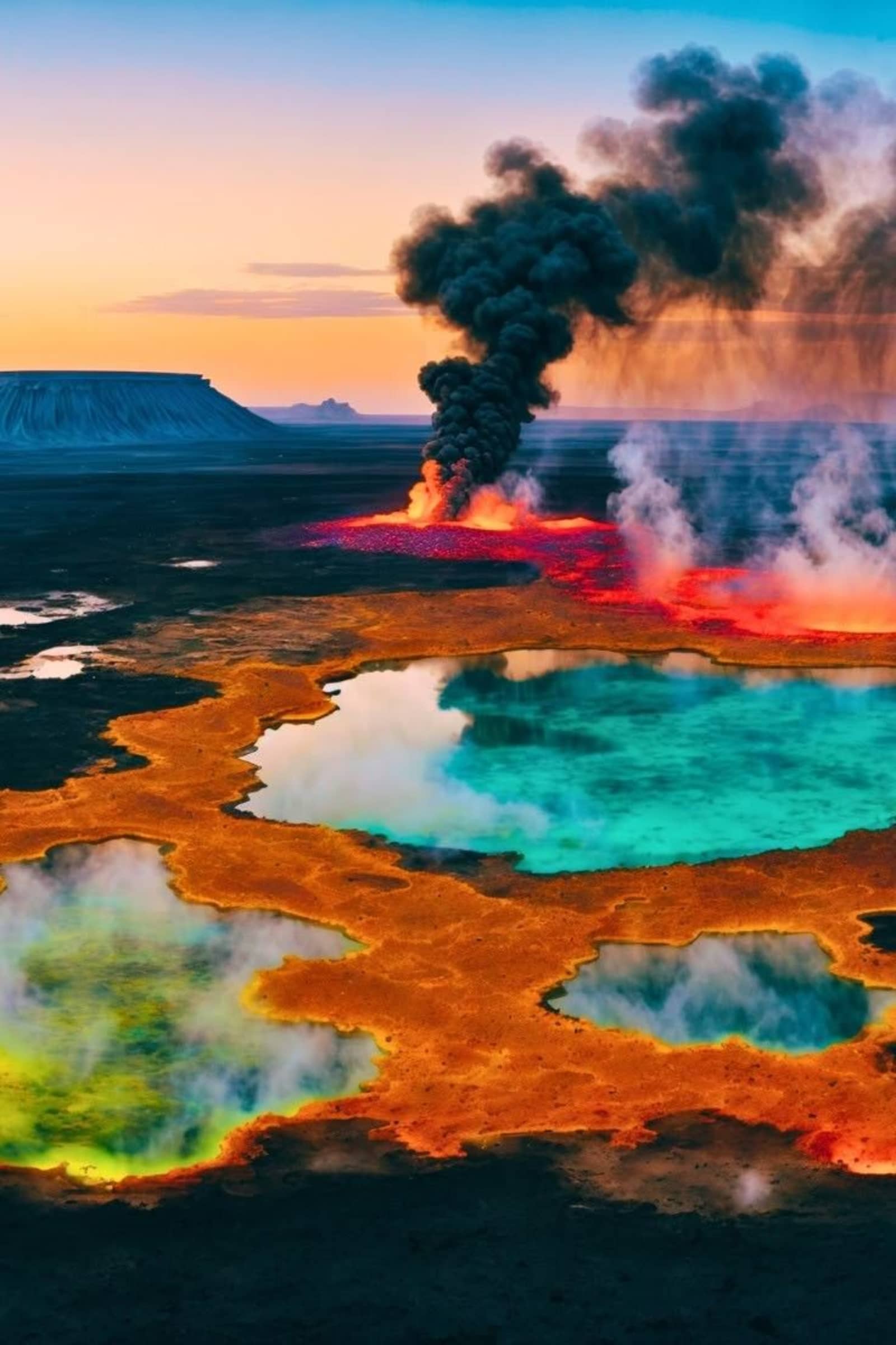 Danakil Depression route for Erta Ale