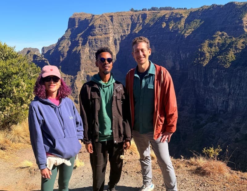 January Ethiopia travel scene