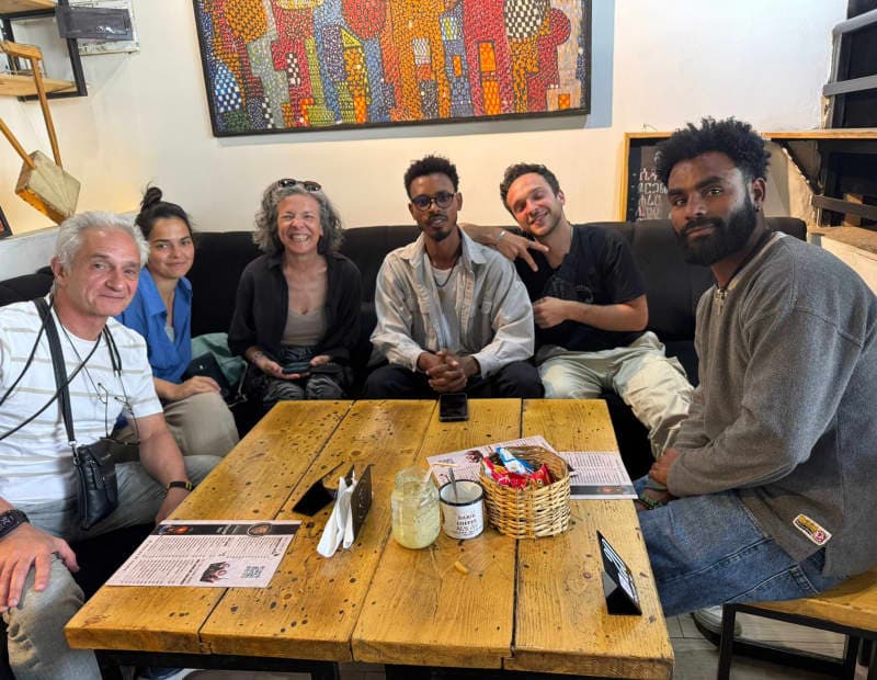 February Ethiopia travel diary scene