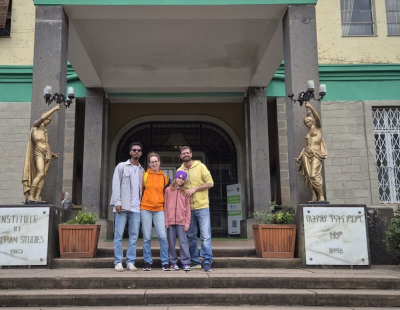 March Ethiopia tour scene